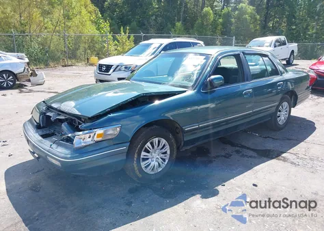 1995 Mercury Grand Marquis Gs from USA, damaged, VIN 2MELM74W7SX620663